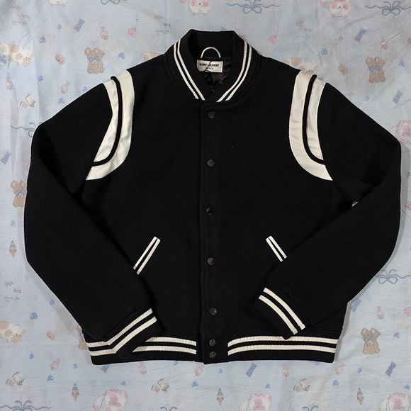 Saint Laurent Other - Saint Laurent Black Baseball Jacket